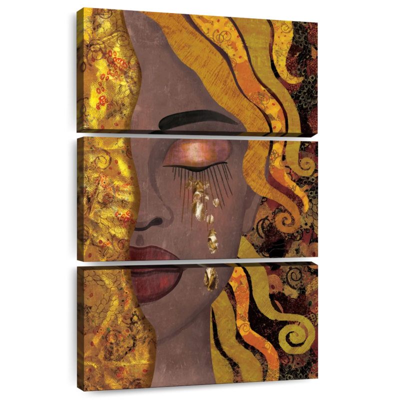Leisha African American Abstract, 32" H x 20" W