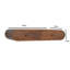 80cm Solid Wood Console Table