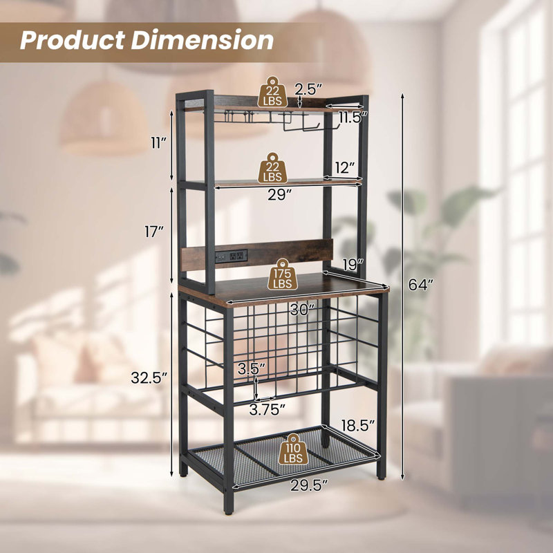 Zaeem 30'' Wine Bar