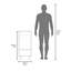 Meuble-lavabo de salle de bain avec lavabo intégré