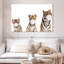 Bubble Gum Tigers sur toile-1323642808