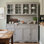 Armoire de rangement pour garde-manger autoportante de 76 po de hauteur