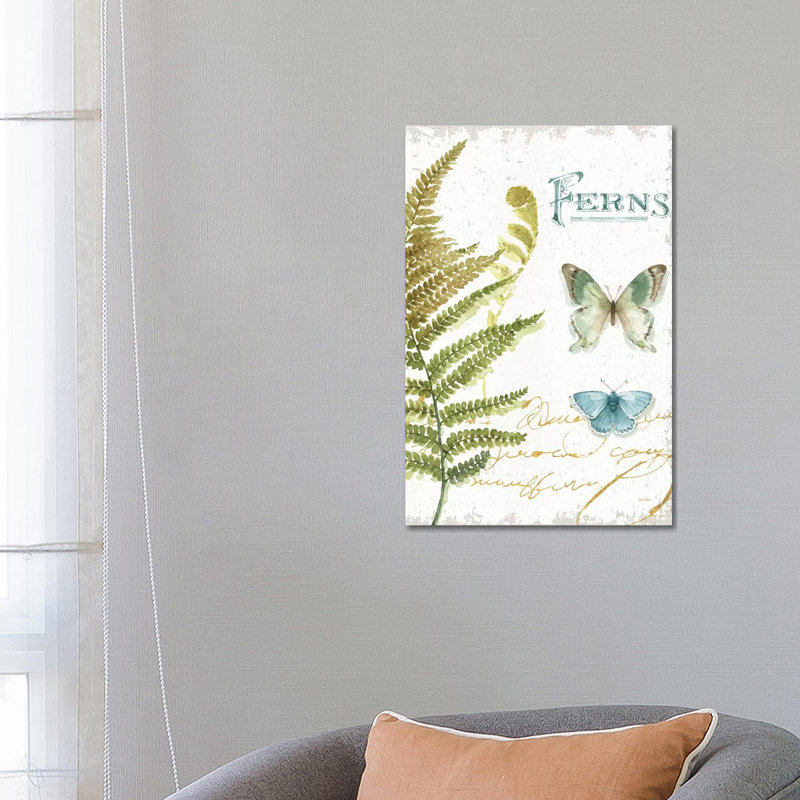 My Greenhouse Botanical III by Lisa Audit - Wrapped Canvas Gallery-Wrapped Canvas Giclée, 66.04 cm H x 45.72 cm W