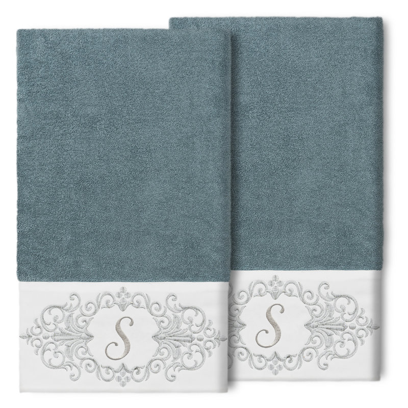 Monica Midweight Bath Towel, Teal, S