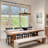 8-Light Transitional Wagon Wheel Candle Chandelier