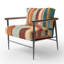 Fauteuil d'appoint géométrique abstrait-1650917499