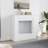 Fireplace Surround 35.4X11.8X35.4" Engineered Wood-428256566