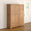 Zeus 3 Door Solid + Manufactured Wood Wardrobe