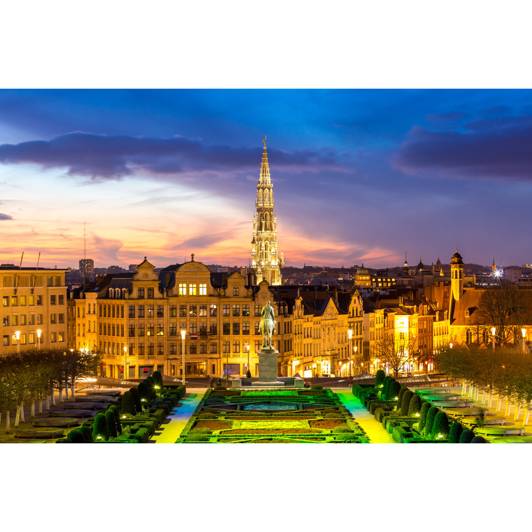 Brüssel Stadtbild Belgien - Druck