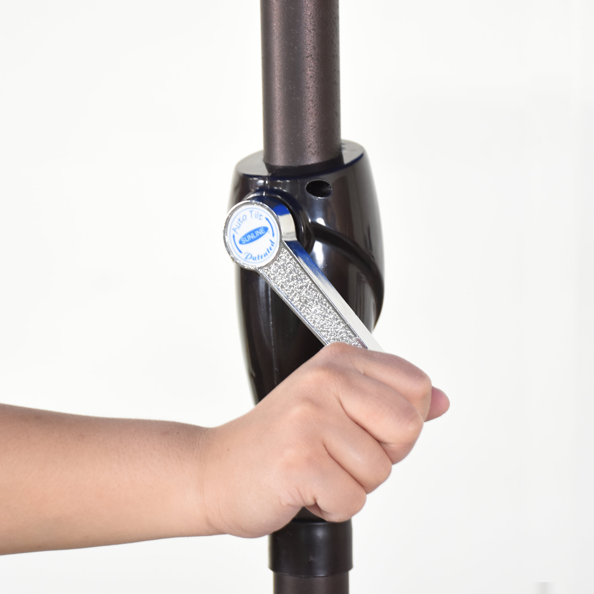 9' Market Sunbrella Umbrella, Cabana Flame Sunbrella®