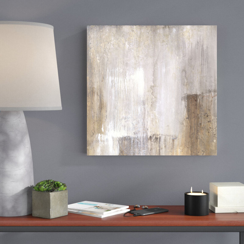 Neutre abstrait I, H 20 po x l 20 po, Non, Unframed