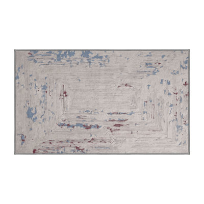Tapis gris lavable à la machine