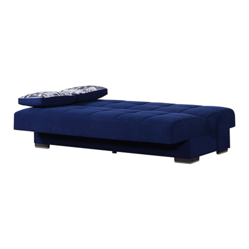 Canapé-lit convertible avec rangement PrimeNest Malandkar Collection, Bleu