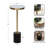 Ivy Bronx Hescott Mirrored Drink Table 10X10x24-177916410