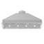 46" 700 CFM Ducted Insert Range Hood in Brushed 304 Stainless Steel