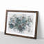 Succulent Plants Watercolour - Picture Frame Graphic Art Print-56741142-56741141