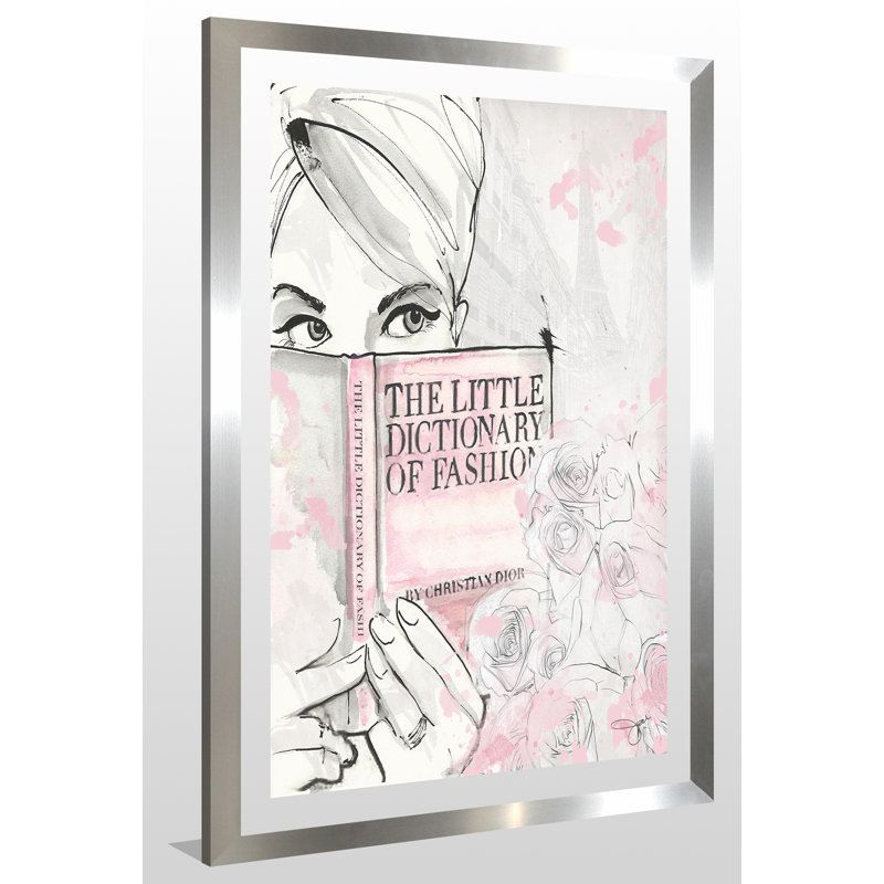 « jillian », impression sur toile, H 39,5 po x l 27,5 po x P 0,75 po, Acrylique avec cadre argent