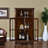 48.03" Brown Corner Solid Wood Accent Cabinet