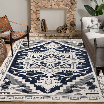 Tapis floral rétro lavable antidérapant à poils courts, résistant aux marques, doux, pliable, tapis décoratif décoratif, salon, chambre à coucher, salle à manger, bureau, décoration intérieure
