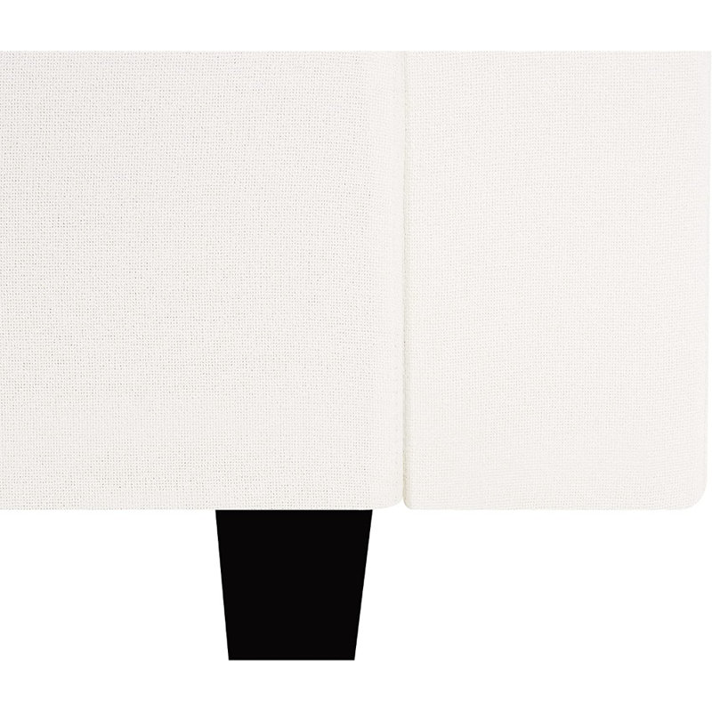 Borgar Modern DIY Collection Linen Middle, White Linen