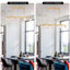 Lustre suspendu en cristal 8 lumières Frank-1683457623
