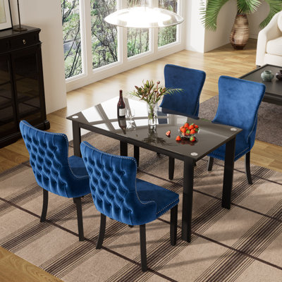 4-Piece Rectangle Dining Set