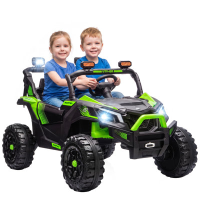 HOMCOM Battery Powered Ride On Toy with Remote Control