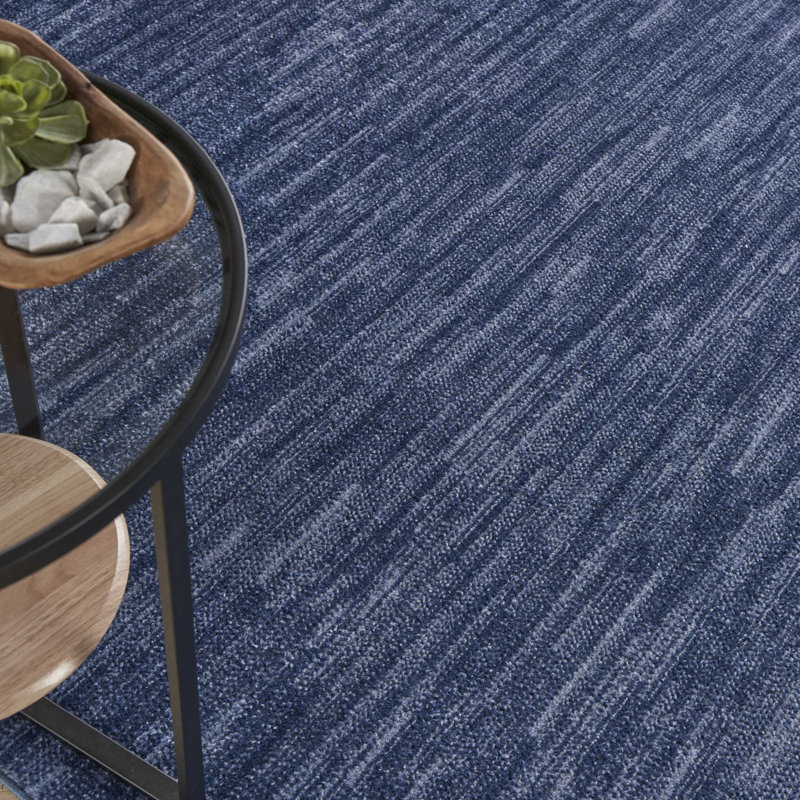 Mullican Sandy Solid Easy Care Indoor/Outdoor Area Rug, Square 7'