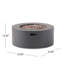 Foyer circulaire Mgo - 40 000 BTU-2014949553-2014949548