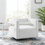 Fauteuil pivotant en velours Booth Performance-2066939161