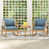Brown Frame/Blue Olefin Cushion selected