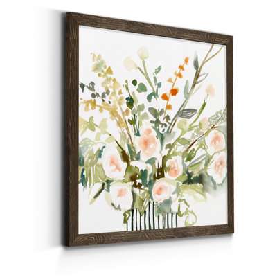 Imprimé fleurs en « I »