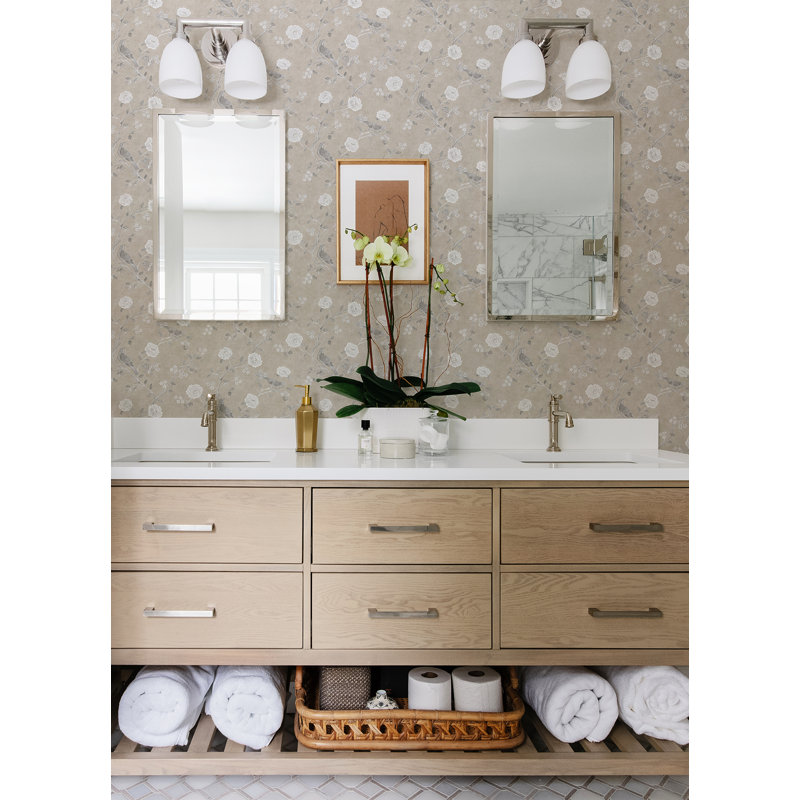 Rouleau de papier peint L 33 pi x l 20,5 po Wellesley