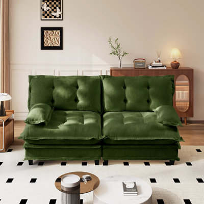 Canapé modulaire en chenille moderne modulaire en chenille