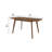 Rectangular Natural Walnut Dining Table