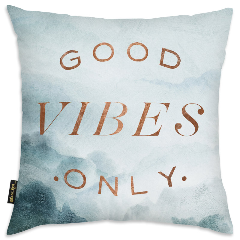 Coussin décoratif coussins décoratifs Good Vibes Only