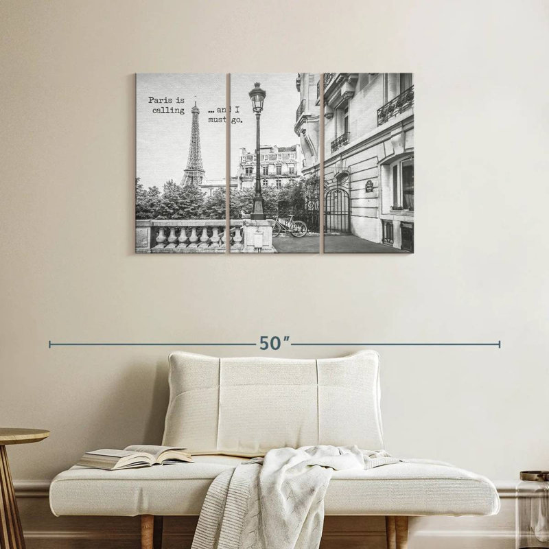 Rorry Paris Is Calling, 24" H x 38" W