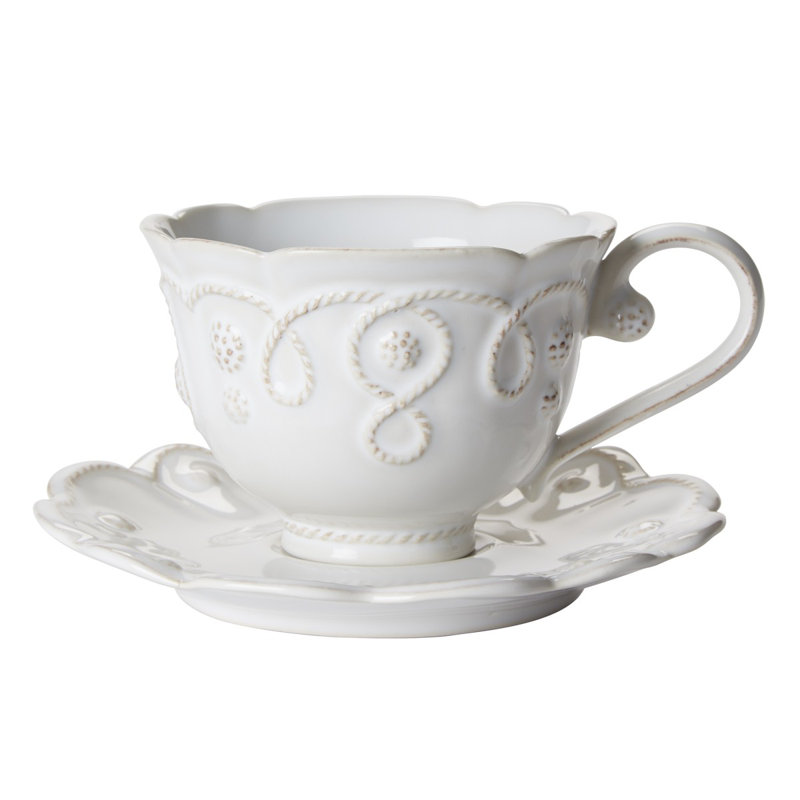 Jardins du Monde Teacup - Whitewash