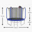 Trampoline de cour moderne de 8 pi avec enceinte sécuritaire Modern Luxury Furniture