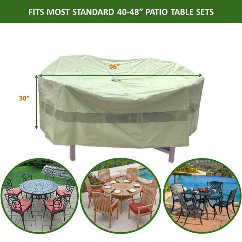 Outdoor Patio Dining Set Cover