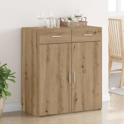 Storage Cabinet 80X42.5X93.5 Cm Engineered Wood