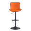 Tabouret de bar pivotant à hauteur réglable en similicuir-766244490