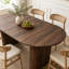 Table de salle à manger ovale pour 4-8-1875811058