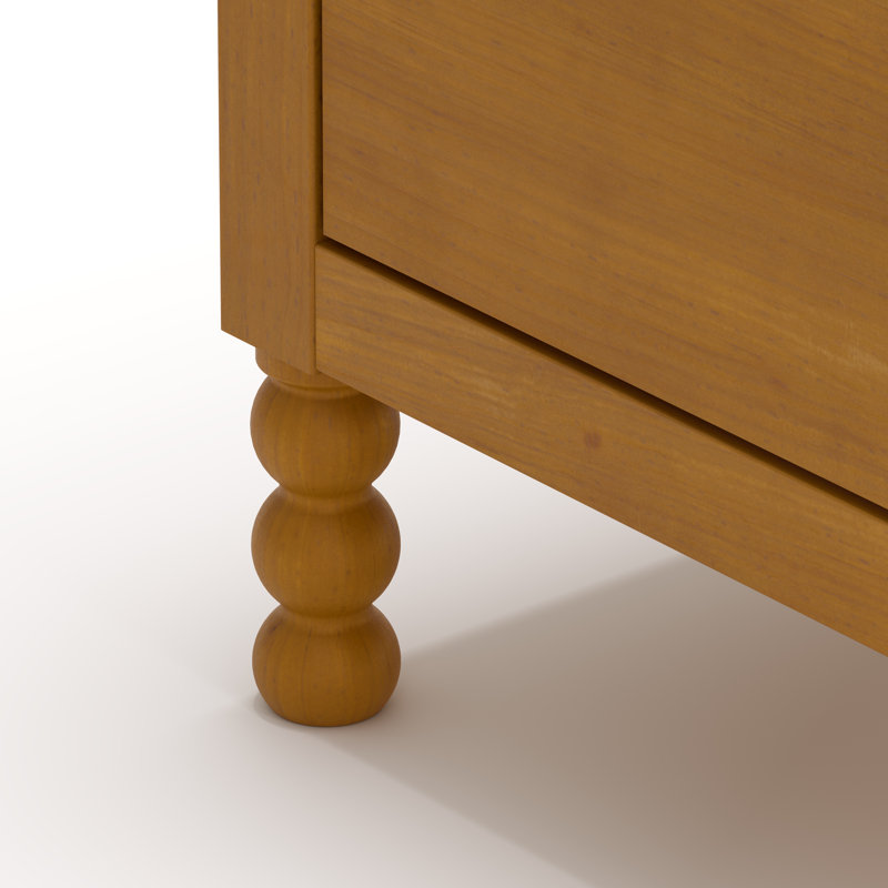 Rio 3 Drawer Chest With Changing Topper, Almond