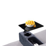Black Sofa Arm Tray Table Exclusively for Sofa Armrest