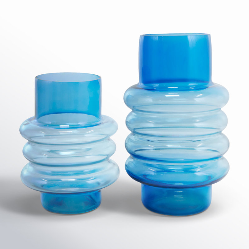 12.15'' Glass Table Vase