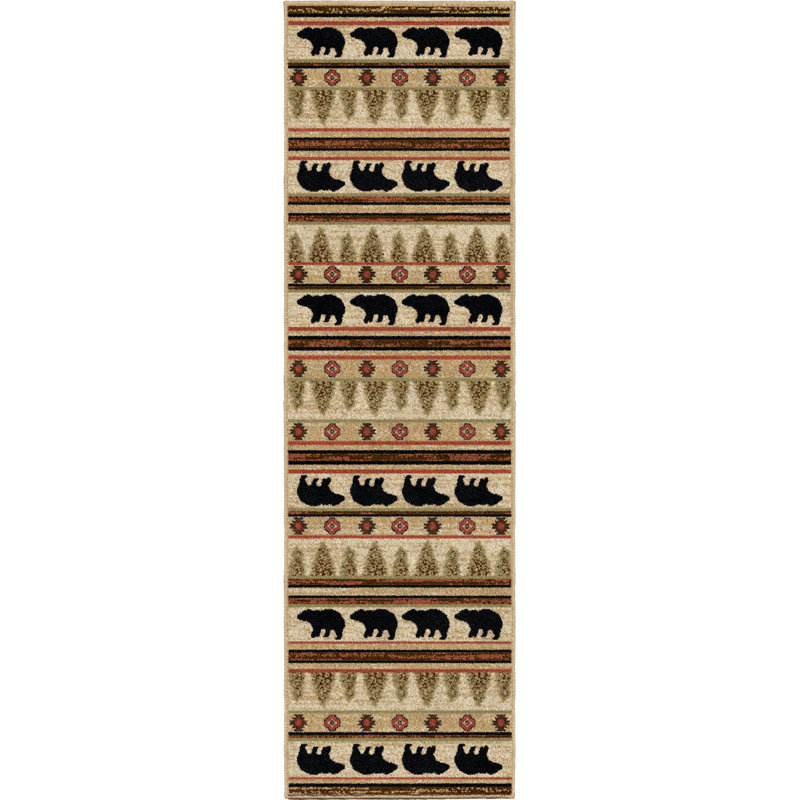 Tapis Haysi Southwestern, Tapis de couloir : 2 pi 2 po x 7 pi 7 po