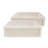 Whitehaus 33” Reversible Single Bowl Fireclay Kitchen Sink: Shaker Panel, Beveled Front Apron-41290603