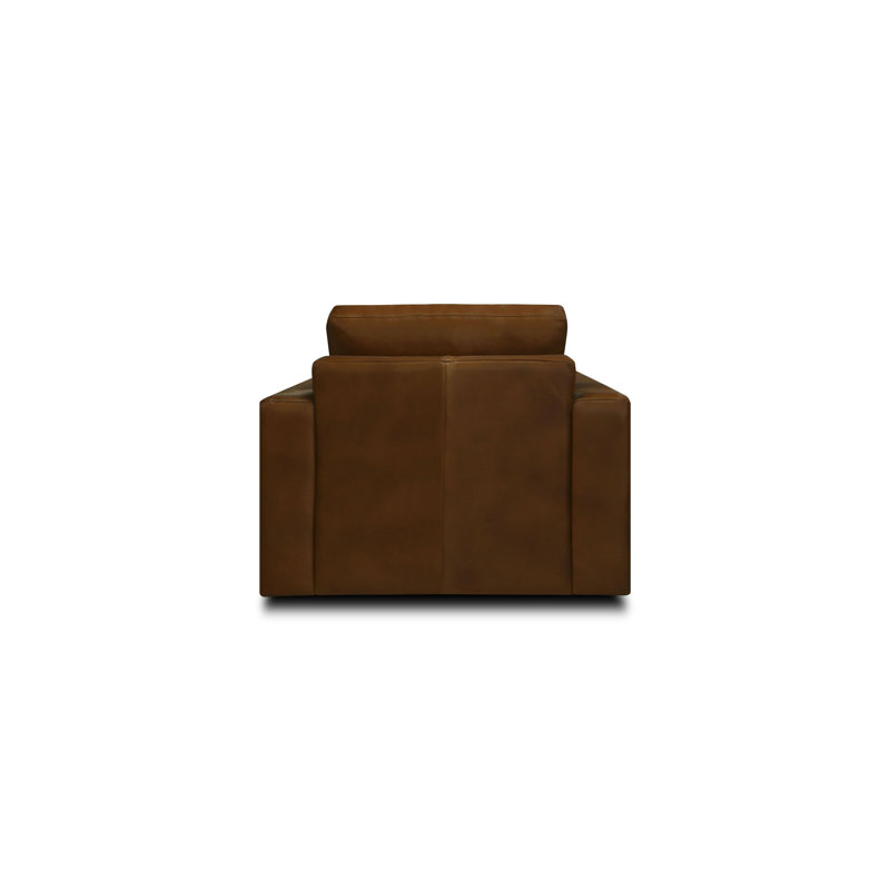 Vancouver 38.5" Wide Upholstered Swivel Chair