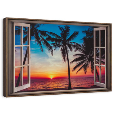 Window To Colorful Burdine